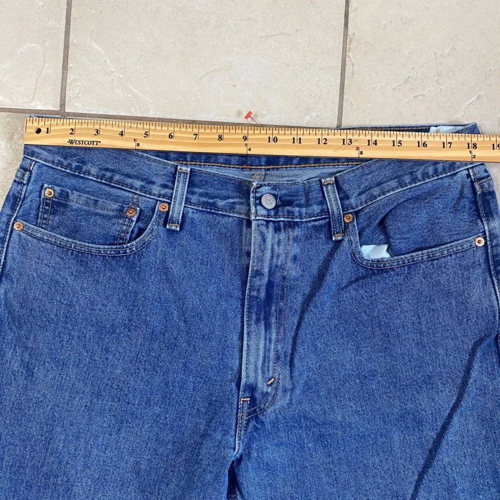 Levi‎ Strauss 550 Relaxed Fit Jeans Mens W38 L32 Blue Denim